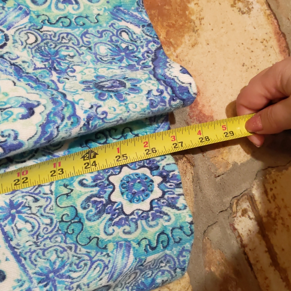 Talbots Blue patterned sweater - Picture 8 of 10